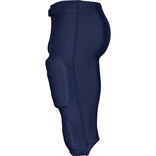 Standard Blocker Traditional Adult Football Game Pants, Navy, X-Large