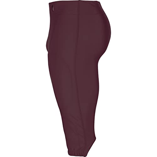 21Nyb3gQ0BL.jpg Standard Blocker Traditional Adult Football Game Pants, Maroon, Large