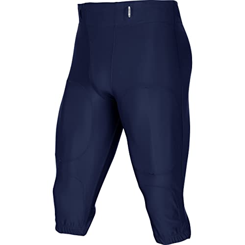 Standard Blocker Traditional Adult Football Game Pants, Navy, X-Large