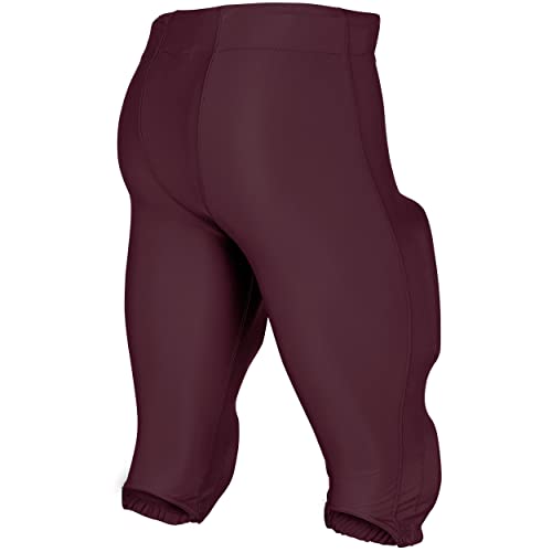 3173cygCRZL.jpg Standard Blocker Traditional Adult Football Game Pants, Maroon, Large