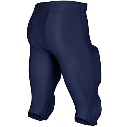 Standard Blocker Traditional Adult Football Game Pants, Navy, X-Large