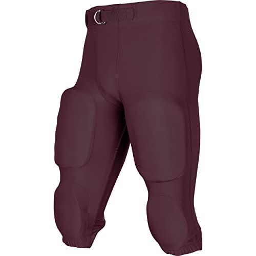 31jSkG3A8YL.jpg Standard Blocker Traditional Adult Football Game Pants, Maroon, Large