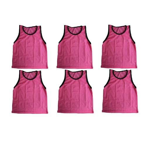 Adult & Youth Scrimmage Training Vests for Soccer, Basketball & More – Available in 1, 6, 12, 24 Packs