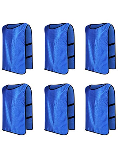 41V04XT85cL.jpg Scrimmage Training Vests Soccer Team Pennies Set of 6