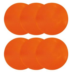 41bkEH8F5qL.jpg Spot Markers, Non-Slip Floor Dots Agility Markers Flat Field Cones Poly Dots for Gym PE Speed Training