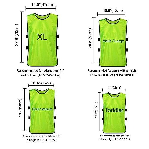 41feVkIY7dL.jpg Scrimmage Training Vests Soccer Team Pennies Set of 6