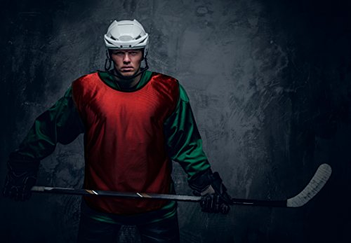 41iaRTto0-L.jpg Pinnies Scrimmage Vests for Kids, Youth and Adults (12-Pack) - Soccer Pennies