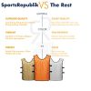 41iehRP-qWL.jpg Pinnies Scrimmage Vests for Kids, Youth and Adults (12-Pack) - Soccer Pennies