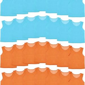 36 Pcs Pennies for Sports Youth Football Practice Jersey Adult Basketball Soccer Hockey Pinnies Kids Scrimmage Jerseys