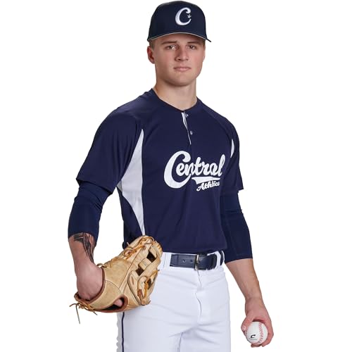 Clean Up 2-Button Men's Baseball/Softball Jersey