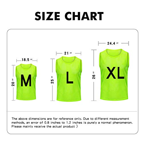 Basketball Jersey，Pinnies Adult，Scrimmage Vests for Kids Soccer Training Equipment