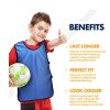 51-As7NJX9L.jpg Pinnies Scrimmage Vests for Kids, Youth and Adults (12-Pack) - Soccer Pennies