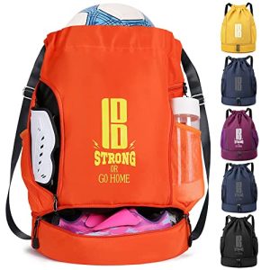 512h4jhWnaL.jpg Youth Soccer Bags Boys Girls Backpack for Soccer Basketball Volleyball & Football with Ball Compartment