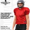517VoyoVZtL.jpg Men’s Football Practice Jersey - Pro-Style, Lightweight & Breathable Mesh Football Jersey for Men