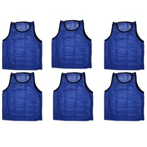 Adult & Youth Scrimmage Training Vests for Soccer, Basketball & More – Available in 1, 6, 12, 24 Packs