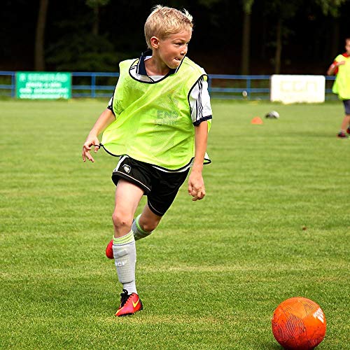 Basketball Jersey，Pinnies Adult，Scrimmage Vests for Kids Soccer Training Equipment