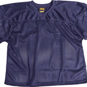Sports ProMark Football/Lacrosse Adult Waist Length, Polyester Mesh Practice Jersey (Navy Blue, Adult Large/X-Large)