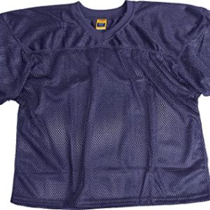 Sports ProMark Football/Lacrosse Adult Waist Length, Polyester Mesh Practice Jersey (Navy Blue, Adult XXX-Large)