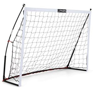 51oih5fbZFL.jpg Portable Soccer Goals for Backyard, Lightweight Soccer Net with Pre-Connected Posts, Carry Bag - Premium Soccer Goal and Soccer