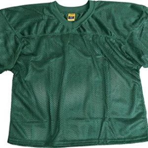 ProMark Football/Lacrosse Adult Waist Length, Polyester Mesh Practice Jersey (Dark Green, Adult Small/Medium)